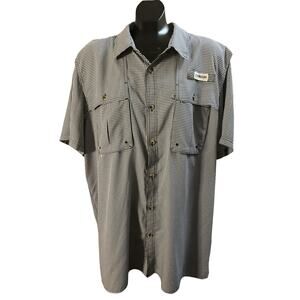 Magellan Outdoors Angler Fit Shirt - XL, Gingham, Vented